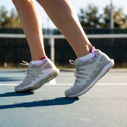 Tennis Socks Low Cut Lite White/Pink