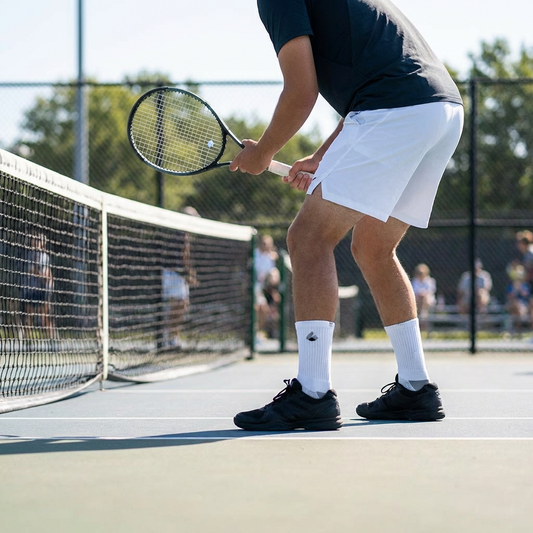 Tennis Socks Crew White/Grey